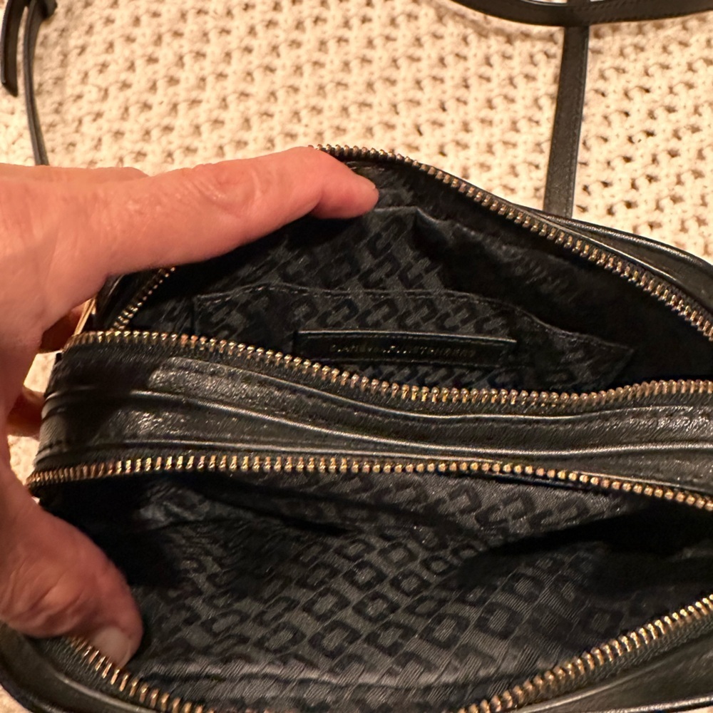 DIANE VON FURSTENBERG CROSSBODY PURSE ANIMAL PRINTER LEATHER - Picture 4 of 14
